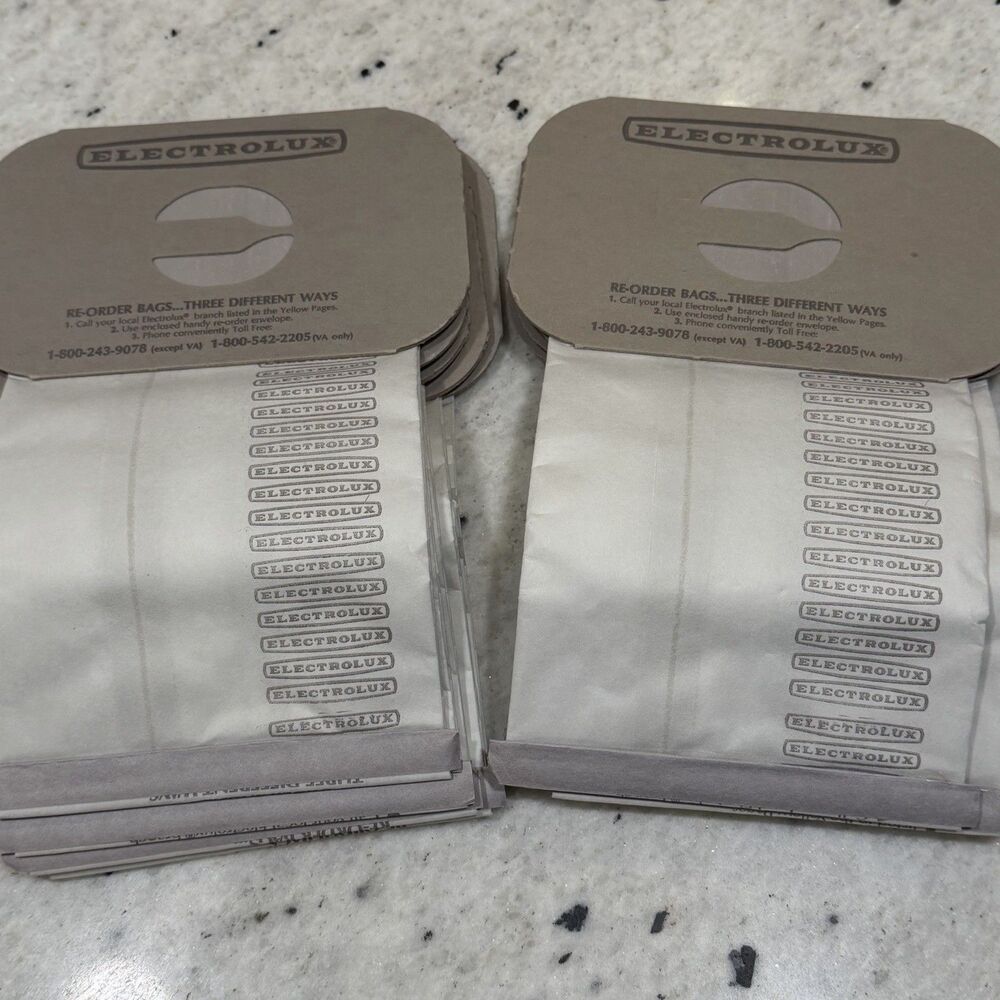 Lot 10 Genuine OEM Electrolux Style C Vacuum Cleaner Bags 4 Ply Filter Canister